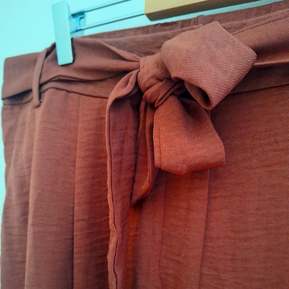 Tan loose fitted pant Size 16 - Picture 2 of 5